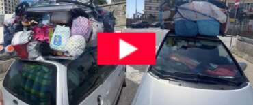 All’imbarco traghetti di Genova l’auto più carica dell’estate: il video della vacanza da incubo