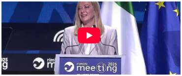 Giorgia Meloni al Meeting di Rimini 2025: il testo integrale del discorso (video)