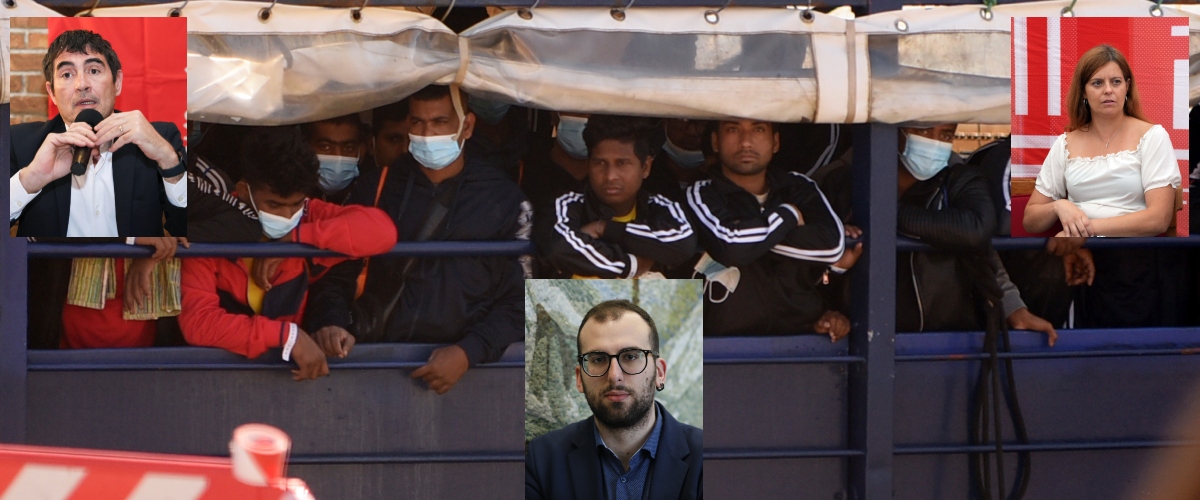migranti e ong disobbedienti da sinistra tutti a bordo per il soccorso rosso fratoianni salis e radicali a gamba tesa e pugno chiuso contro il governo