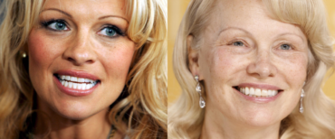 Pamela Aderson no make-up