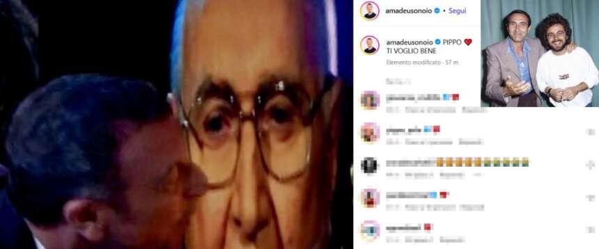 Pippo Baudo, gli omaggi social di Amadeus e Beppe Grillo Pippo Baudo, gli omaggi social di Amadeus e Beppe Grillo