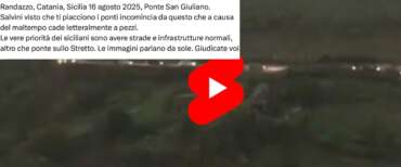 Ex assessore M5s siciliano pubblica il video di un ponte pericolante, gli utenti lo gelano: “Tu che lavori hai fatto?”