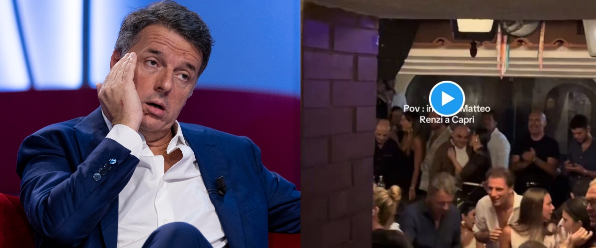 Tra “anema e core”: Renzi a Capri in missione “caro divertimento”, si destreggia in pista tra economia, balli e tamburello (video) Tra “anema e core”: Renzi a Capri in missione “caro divertimento”, si destreggia in pista tra economia, balli e tamburello (video)