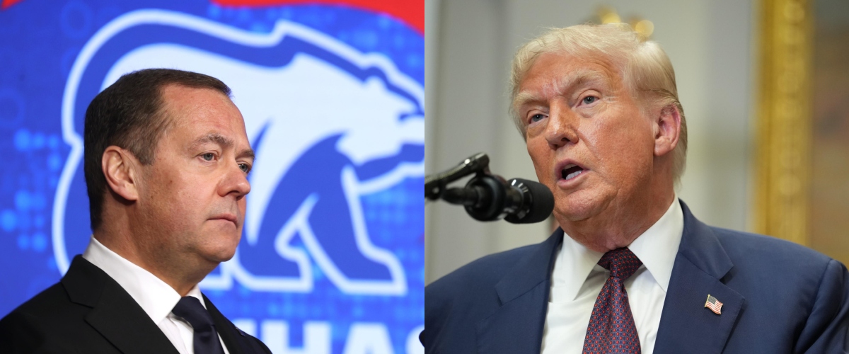 ucraina medved provoca trump risponde schiero due sottomarini nucleari in regioni appropriate
