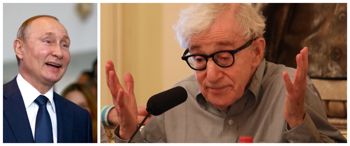 Woody Allen ospite del Festival del cinema di Mosca: “Russia meravigliosa”. L’ira di Kiev: “Fa propaganda a Putin” Woody Allen ospite del Festival del cinema di Mosca: “Russia meravigliosa”. L’ira di Kiev: “Fa propaganda a Putin”
