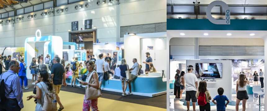 Meeting di Rimini: grande affluenza di pubblico e di ministri allo stand di Acea Meeting di Rimini: grande affluenza di pubblico e di ministri allo stand di Acea