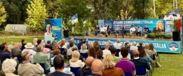 Tomasi alla festa del Tricolore: in Toscana possiamo vincere. E Foti boccia la “coppia di fatto Conte-Schlein”