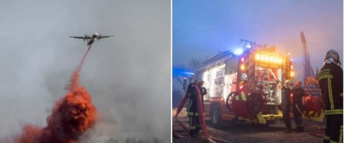 francia in fiamme governo in allarme 232 l8217incendio del secolo un morto e oltre 16mila ettari in fumo video
