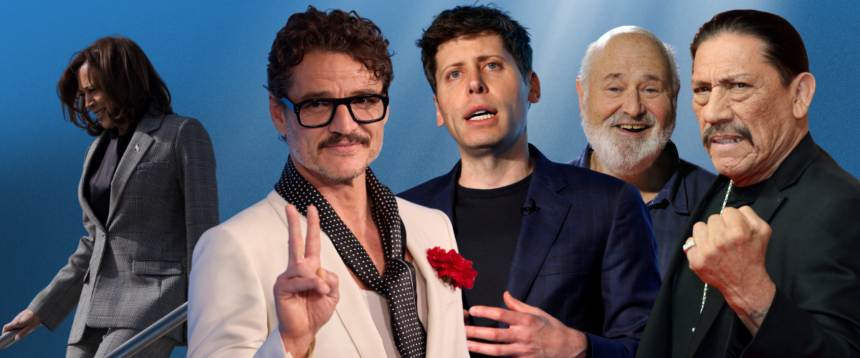 candidati sinistra Usa Kamala Harris Pedro Pascal candidati sinistra Usa Kamala Harris Pedro Pascal