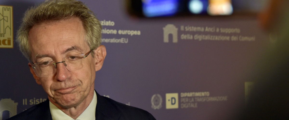 Il sindaco di Napoli, Gaetano Manfredi