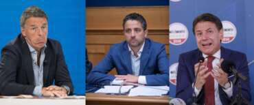 Mattero Renzi, Marco Furfaro, Giuseppe Conte