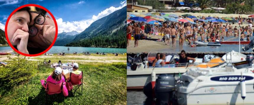 Sinistra tutta esaurita (come le località turistiche italiane). A Ferragosto sarà pienone al mare e in montagna Sinistra tutta esaurita (come le località turistiche italiane). A Ferragosto sarà pienone al mare e in montagna