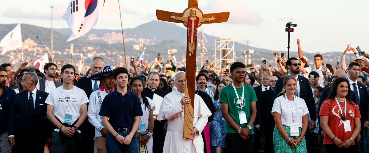 giubileo dei giovani un milione di ragazzi per leone xiv siate testimoni di speranza il mondo ne ha bisogno