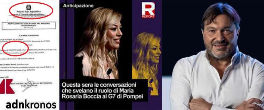 Audio “spazzatura” tra Sangiuliano e Boccia in onda su “Report”: Ranucci è indagato e fa la vittima… Audio “spazzatura” tra Sangiuliano e Boccia in onda su “Report”: Ranucci è indagato e fa la vittima…
