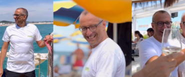 ricci gommone spiaggia