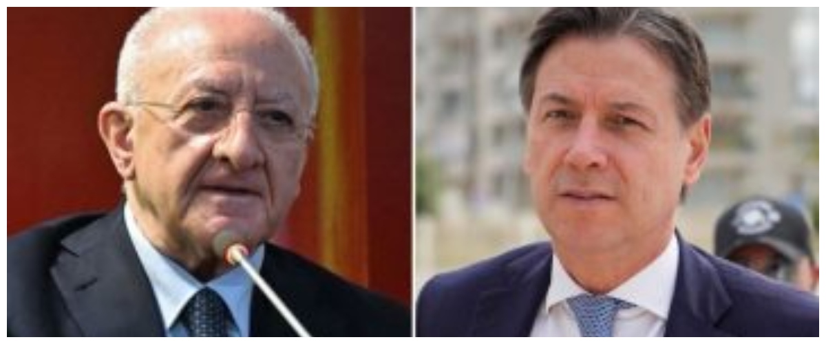 scambio di coppia conte si prende la candidatura in campania e de luca il pd il centrosinistra resuscita il feudalesimo