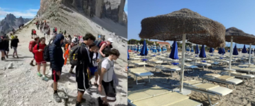 spiagge vuote vette piene vacanze dinamiche