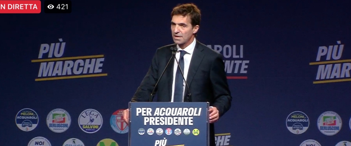 Acquaroli ad Ancona tira le somme per il bis: “Occasione unica per continuare i 5 anni di buon governo”