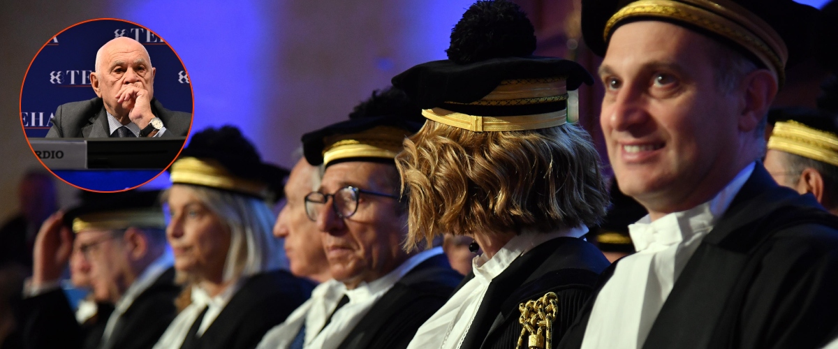 Toghe con l’elmetto brandiscono il comitato per la difesa della Costituzione. Parodi: “La partita è aperta”. E si autoinvitano ad Atreju
