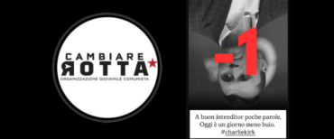 Charlie Kirk cambiare rotta