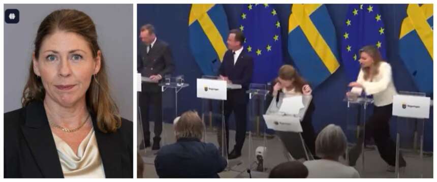 “Perché è svenuta?”: la ministra della Salute più famosa del web spiega il collasso alla tv svedese (video)