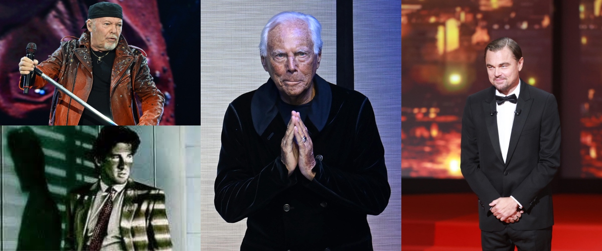Giorgio Armani, l’aneddoto di Vasco Rossi: mi rese i soldi del cappotto. Da Leonardo DiCaprio a Richard Gere: è stato un genio