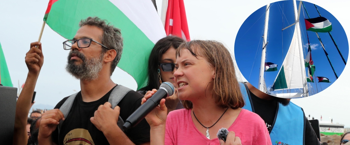 Greta abbandona la plancia di comando della Flotilla: si parla troppo di noi e poco di Gaza. Ma davvero?