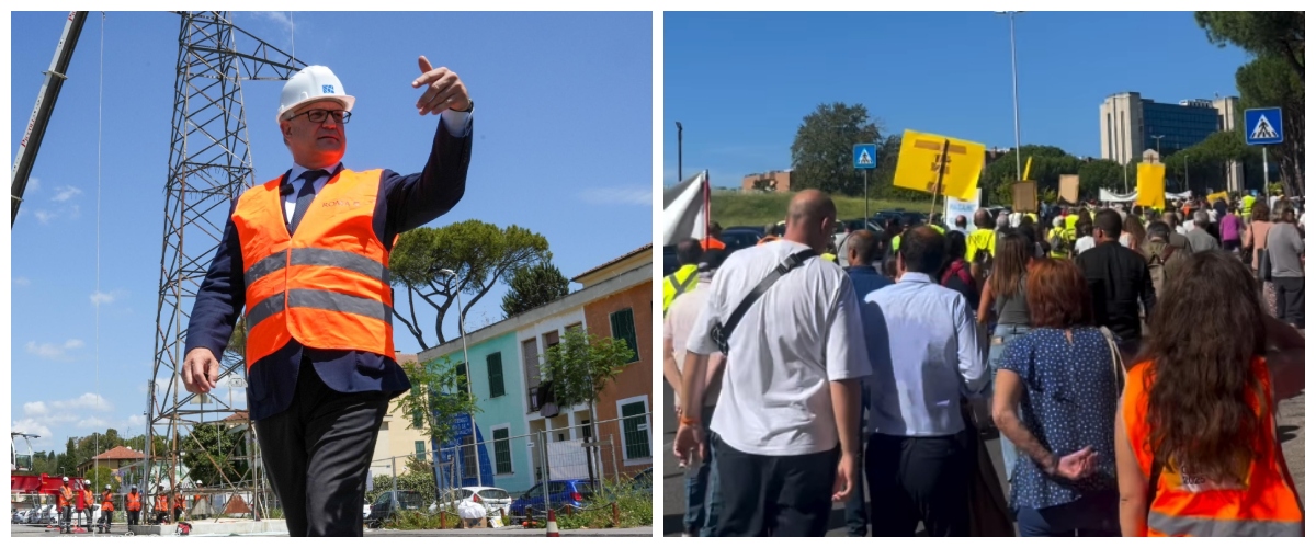 Gualtieri contestato a San Basilio per il black point: residenti sul piede di guerra (video)