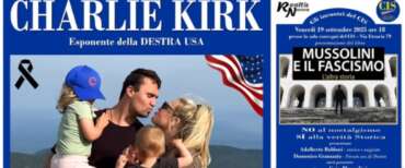 Omaggio a Charlie Kirk domani al Cis. Libri ed eventi, ripartono le iniziative culturali
