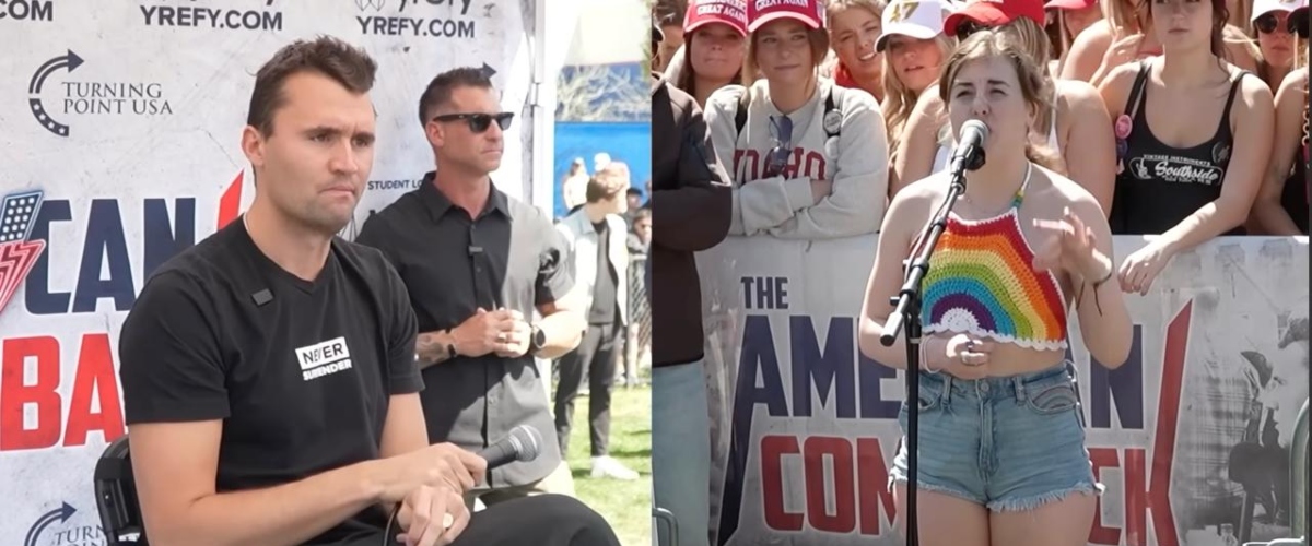 Assassinio di Charlie Kirk tra orrori e silenzi: applausi dai banchi della sinistra europea. Bignami: “Ringrazio Dio di non essere come loro”