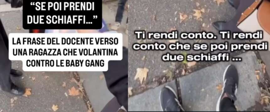“Se prendi due schiaffi…”: la frase choc a una militante di Gioventù nazionale che volantinava contro i maranza
