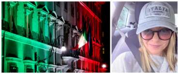 Meloni col cappellino “Italia 1861” turba i parrucconi di sinistra: “Trumpiana”, “Cavour non avrebbe gradito”