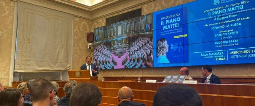 Il “Piano Mattei” diventa un libro: Ruggero Razza racconta l’impegno dell’Italia al fianco dell’Africa