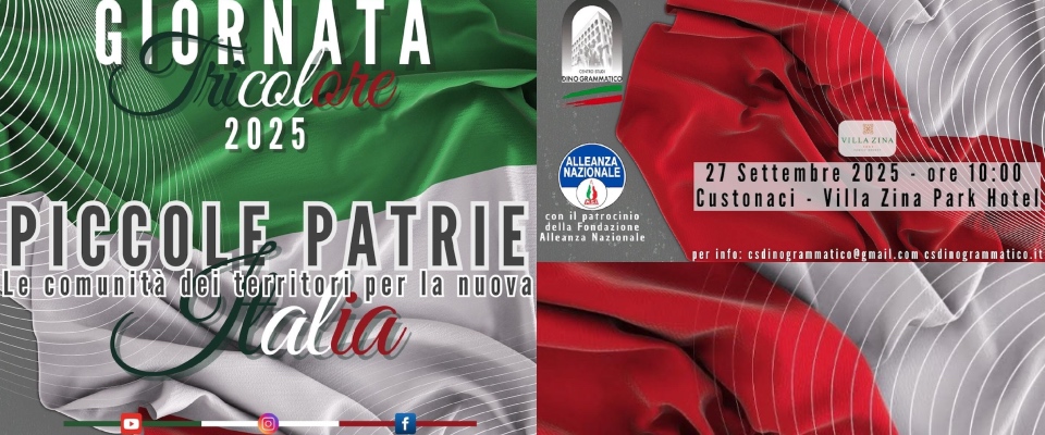 “Piccole patrie” a Custonaci: una giornata tricolore per ricordare l’importanza della patria e delle radici