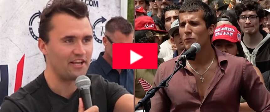 Il ricordo commovente dello studente italiano che parlò con Charlie Kirk: “La sua morte è terribile, penso alla sua famiglia” (video)