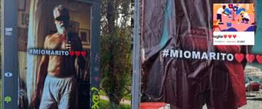 “Mia moglie”, dopo lo scandalo arriva “Mio marito”: la provocazione dello street artist che tappezza Torino di poster