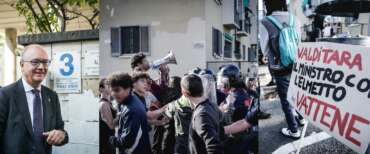 Valditara, i soliti collettivi rossi lo accolgono a Torino tra insulti e lacrimogeni: “Vattene, nessuno ti vuole”. Il ministro li stende in due parole