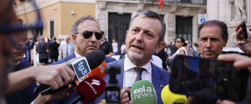 Il sottosegretario, Andrea Delmastro Il sottosegretario, Andrea Delmastro