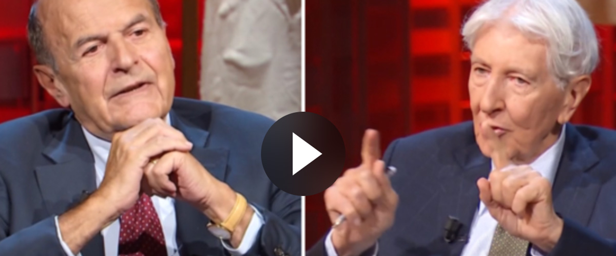 Augias riporta Bersani con i piedi per terra: “La Meloni è formidabile nella comunicazione, la sinistra no…”