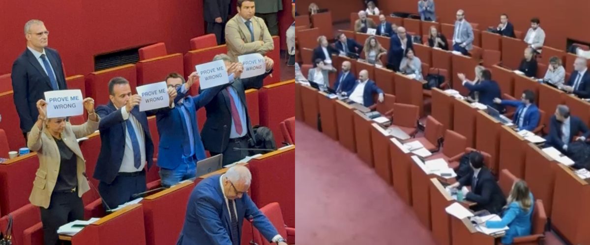 vi abbiamo gi224 appeso per i piedi una volta la frase del consigliere pd di genova contro la collega di fdi