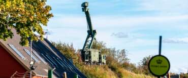 Un radar mobile installato in Danimarca dopo i primi avvistamenti di droni