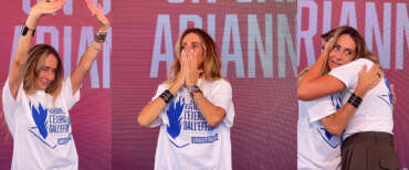Standing ovation per Arianna Meloni: “Voi giovani siete i frutti della nostra storia, studiate sempre come fa Giorgia””