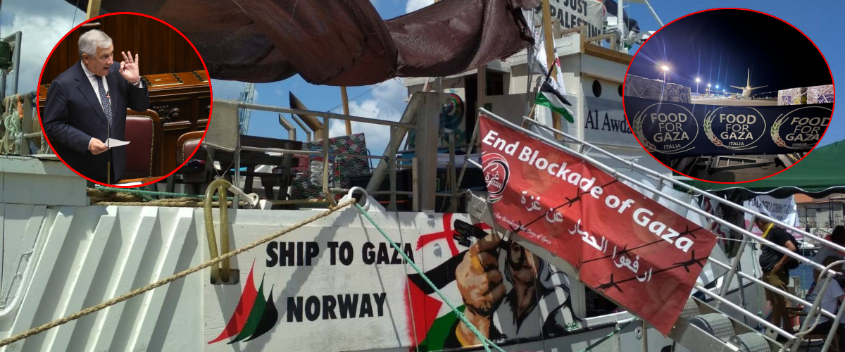 Flotilla, Tajani avverte: “Avranno assistenza diplomatica ma vanno a loro rischio e pericolo”. E la sinistra impazzisce