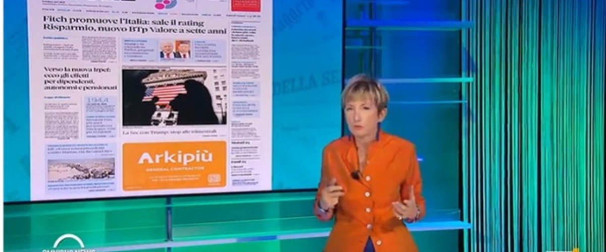 La rosicata pazzesca della Fratello su La7: “Fitch? Non vi allargate, non è poi questa grande promozione…(video) La rosicata pazzesca della Fratello su La7: “Fitch? Non vi allargate, non è poi questa grande promozione…(video)