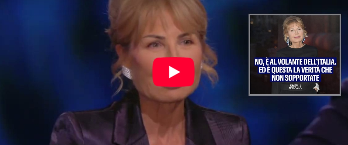Lilli Gruber ridotta agli insulti sessisti per attaccare Meloni: «Servosterzo dell’armata del super testosterone» (video)
