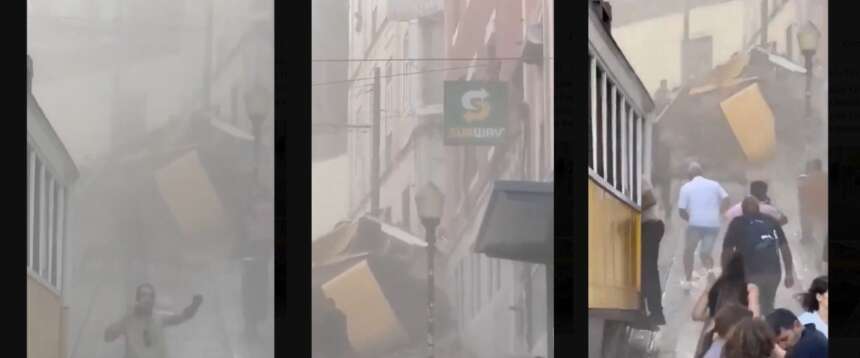 Il deragliamento della funicolare di Lisbona Il deragliamento della funicolare di Lisbona