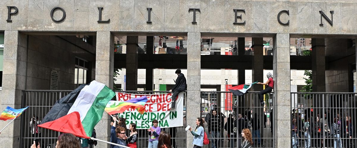 il politecnico di torino caccia il prof che ha fatto dispiacere i collettivi pro pal montaruli inaccettabile