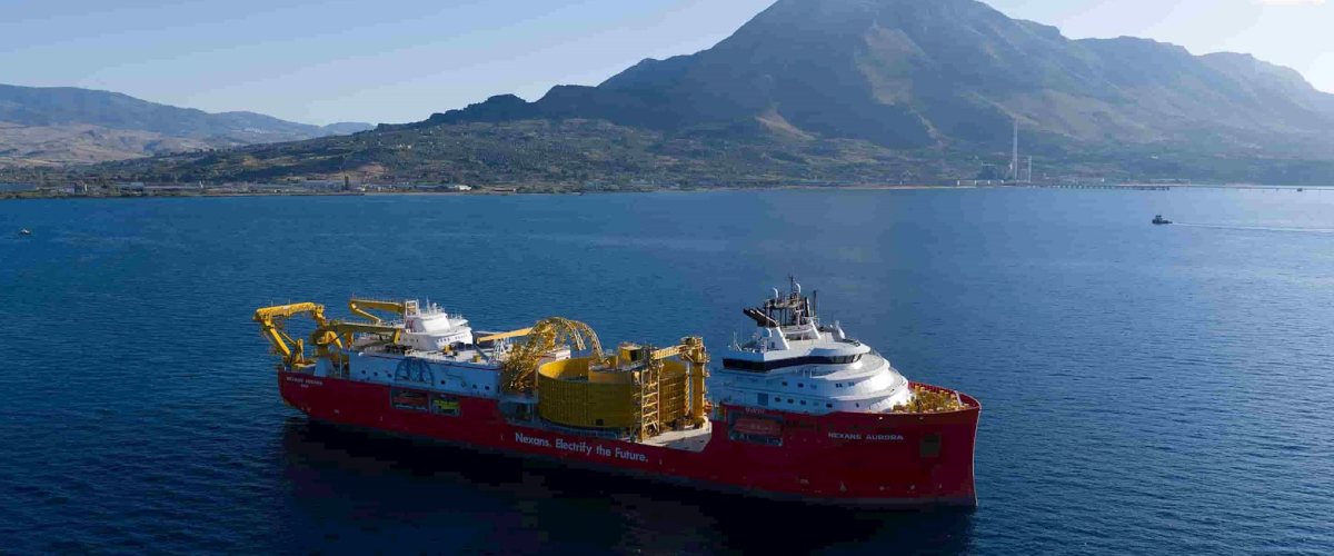 Terna, Tyrrhenian Link: Nexans avvia la posa del cavo sottomarino al alta tensione tra Sicilia e Sardegna