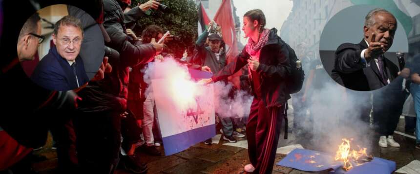 Guerriglia pro Pal, Cirielli: “Solo ebeti, ora i cattivi maestri abbassino i toni”. Piantedosi: isolare i violenti