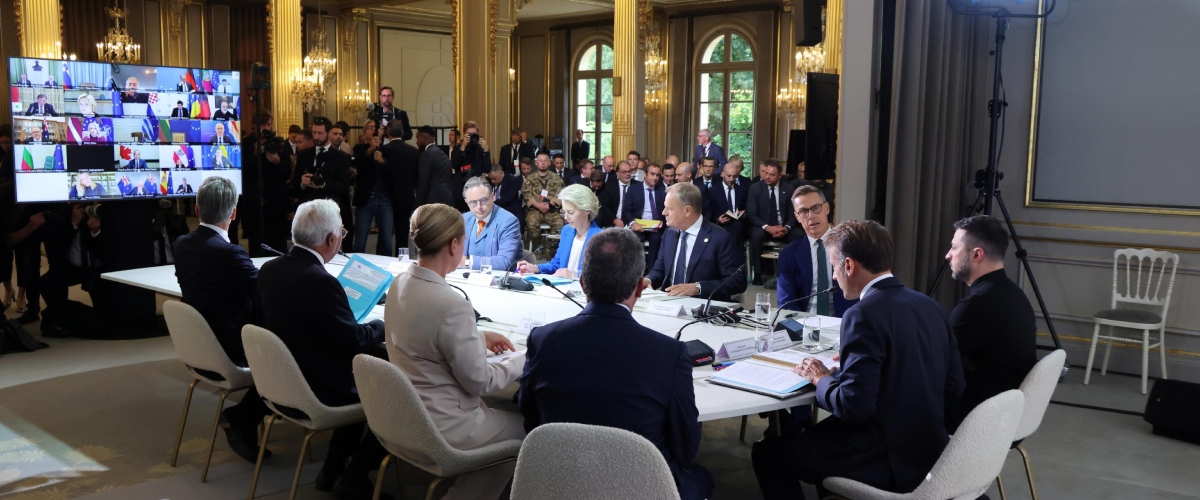 Volenterosi a Parigi, Meloni: “Niente truppe a Kiev, sì a monitoraggio e formazione” Volenterosi a Parigi, Meloni: “Niente truppe a Kiev, sì a monitoraggio e formazione”